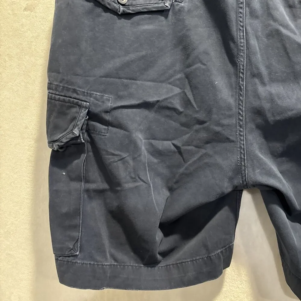 Polo Ralph Lauren Cargo Shorts Men's Size 46B Navy 46 Big Classic Chino Cotton